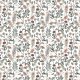 Fabric 13154 | Botanical adventure white