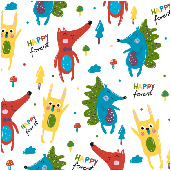 Fabric 13240 | Happy Forest