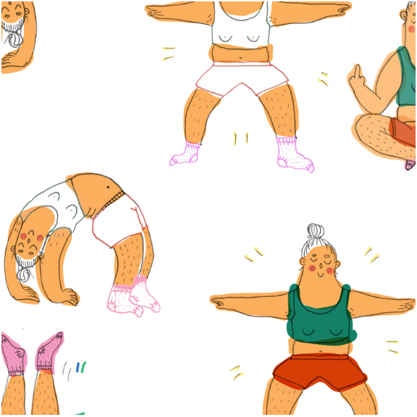 Tkanina 13274 | yoga