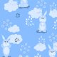 Fabric 13466 | Funny bunny