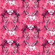 Tkanina 13534 | Kwiatowy różowy bukiet