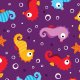 Tkanina 13766 | SEAHORSES