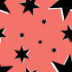 Tkanina 13849 | Stars on Living coral