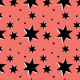 Tkanina 13849 | Stars on Living coral