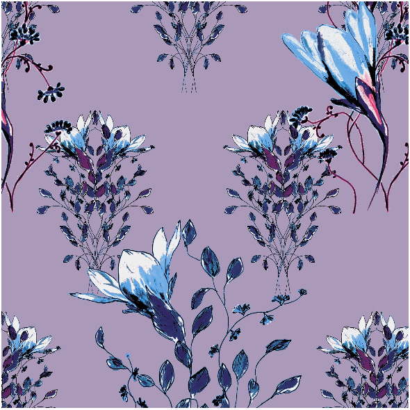 Fabric 13953 | Kwiatowe inspiracje - seria 5