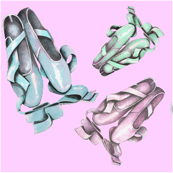 Fabric 13999 | baletki be gentle pink0