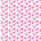 Fabric 14023 | Tkanina w kury - wersja różowa