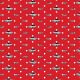 Tkanina 14320 | Auta i Groszki (czerwone tło)