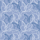 Fabric 14519 | Przytuliski niebieskie kontur