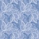 Tkanina 14519 | Przytuliski niebieskie kontur