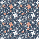 Tkanina 14520 | Łąkowe kwiaty kaori