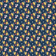 Tkanina 14523 | łąkowe kwiaty kasumi żółte