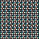 Fabric 14530 | kolorowe kwiaty na czarnym tle zuzanna