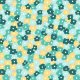 Fabric 14559 | tiny & happy flowers - greens