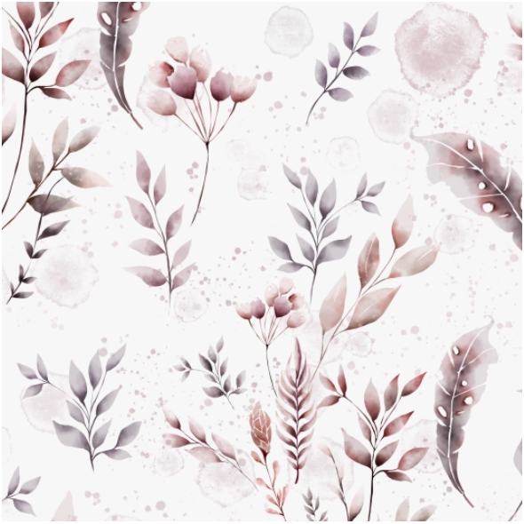 Fabric 14574 | Pastelowy ogrÓd