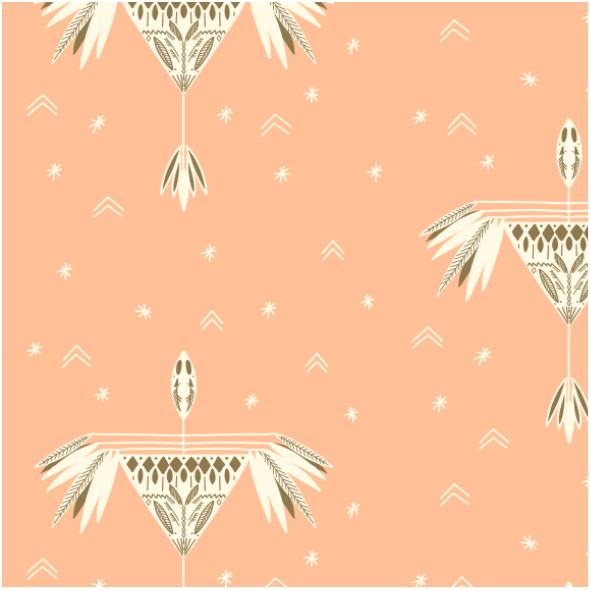 Fabric 14578 | Death birds