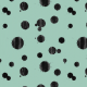 Fabric 14591 | Kleksy na Mięcie