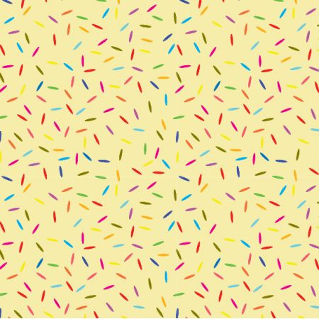 Fabric 14902 | konfetti mellow yellow small