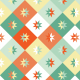 Fabric 14952 | Geometryczne - mix Pastelowy XL