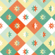 Fabric 14952 | Geometryczne - mix Pastelowy XL