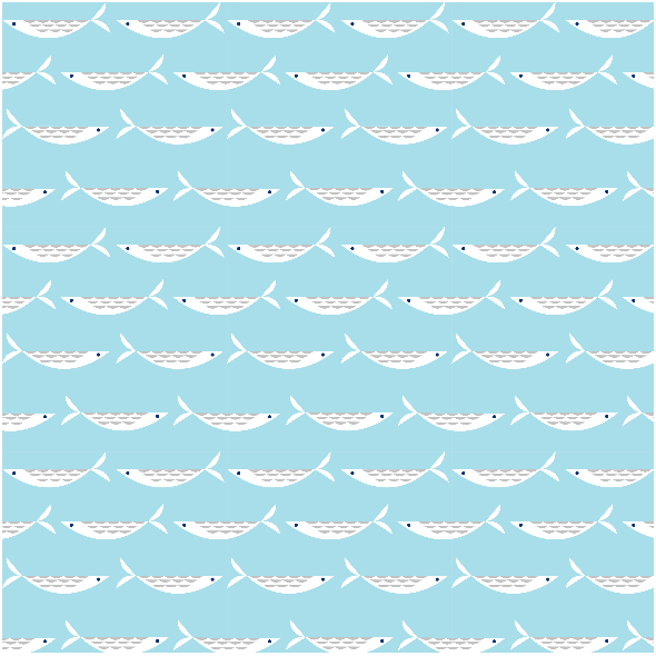 Tkanina 14966 | fish  baby blue0