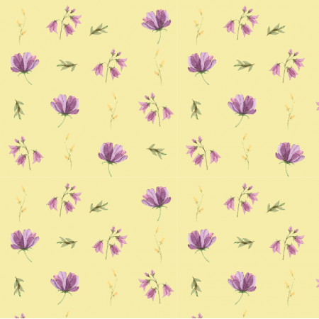 Fabric 15195 | wiosenne zolty small