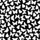Tkanina 15395 | Butterflies/black0