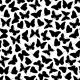 Fabric 15396 | Butterflies/White