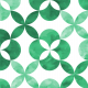 Tkanina 15403 | Green Watercolor Tiles