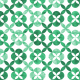 Tkanina 15403 | Green Watercolor Tiles