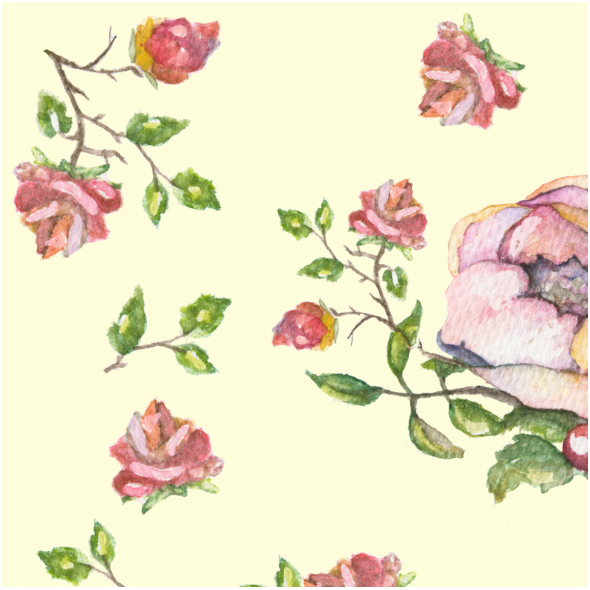 Tkanina 15438 | róże roziroz0