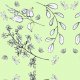 Tkanina 15440 | something green 