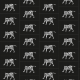 Tkanina 15550 | Tiger 2- BLACK and WHITE pattern