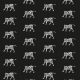 Tkanina 15550 | Tiger 2- BLACK and WHITE pattern