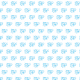 Fabric 15552 | BLUE ELEPHANT PATTERN FOR KIDS