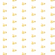 Tkanina 15556 | Funny bee pattern for kids