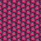 Fabric 15579 | Waratah Australian Flora Pink Navy