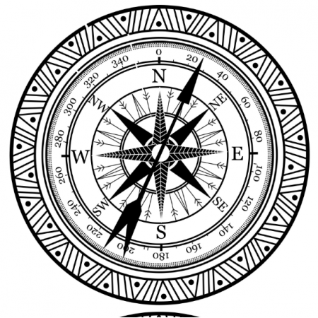 Tkanina 15600 | kompas