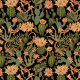 Fabric 15617 | Lizards and cactuses