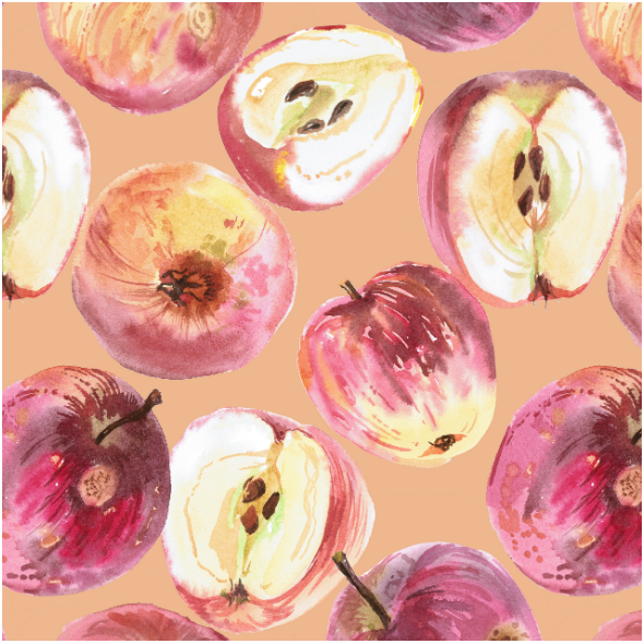 Tkanina 15619 | Crispy apples