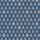 Fabric 15749 | deciduous forest blue on blue