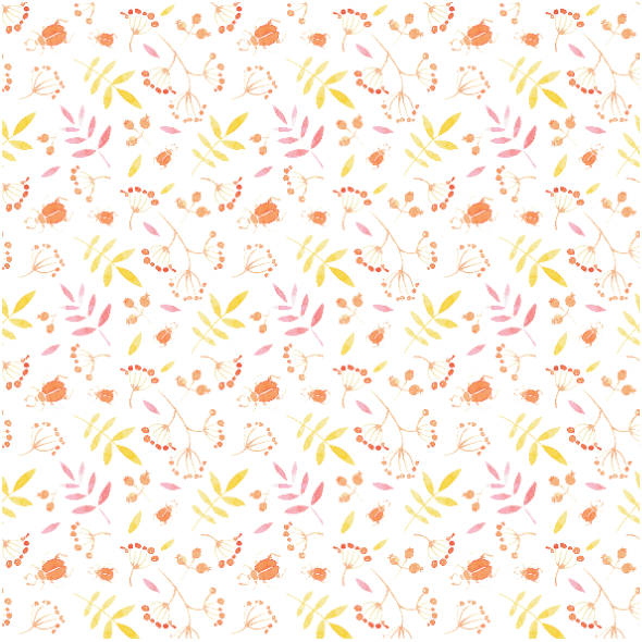 Fabric 15756 | orange beetle