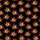 Fabric 15795 | Bird of Paradise Tropical Black