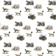 Fabric 15816 | PSY MYŚLIWSKIE SETERY - Setters Hunting dogs