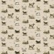 Tkanina 15853 | PSY TERRIERY - English Terrier dogs