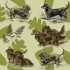 Tkanina 15876 | PSY MYŚLIWSKIE JAMNIKI - HUNTING DOGS DACHSHUNDS