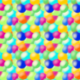 Tkanina 15990 | colorful pompons