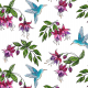 Tkanina 16100 | hummingbirds