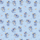 Tkanina 16138 | Mouseketeers on blue