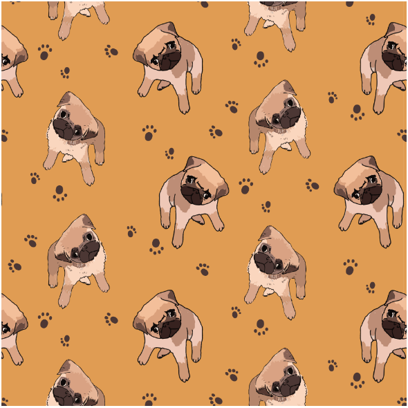 Fabric 16169 | Cute pags